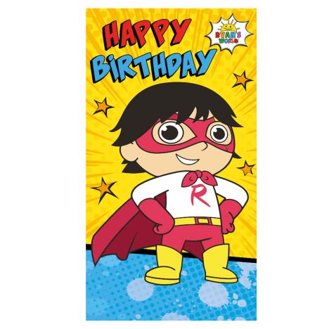 Ryan's World Happy Birthday Card £2.45